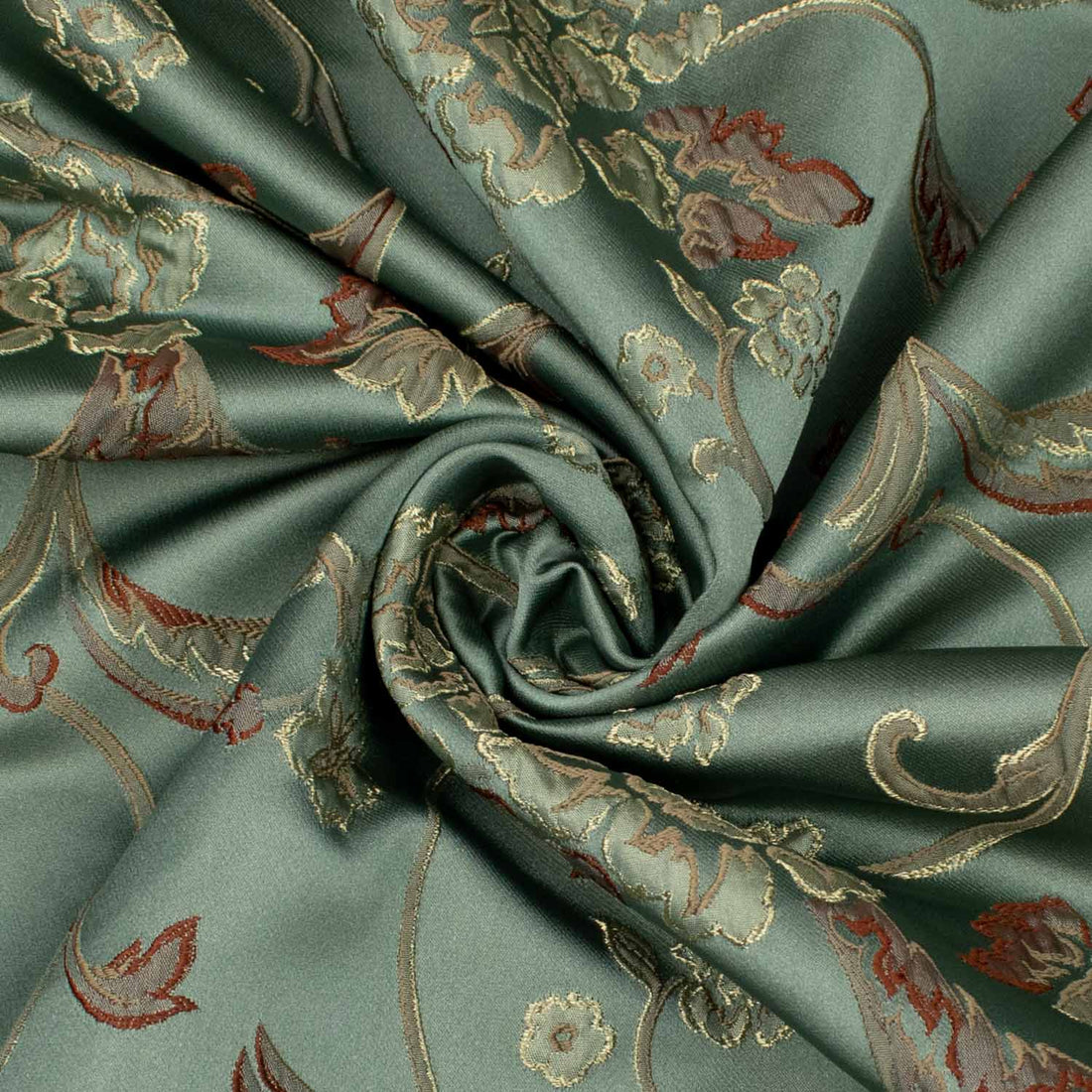 Floral Vines by Verdi - Curtaining/Upholstery Turkish Embroidered Jacquard/Brocade