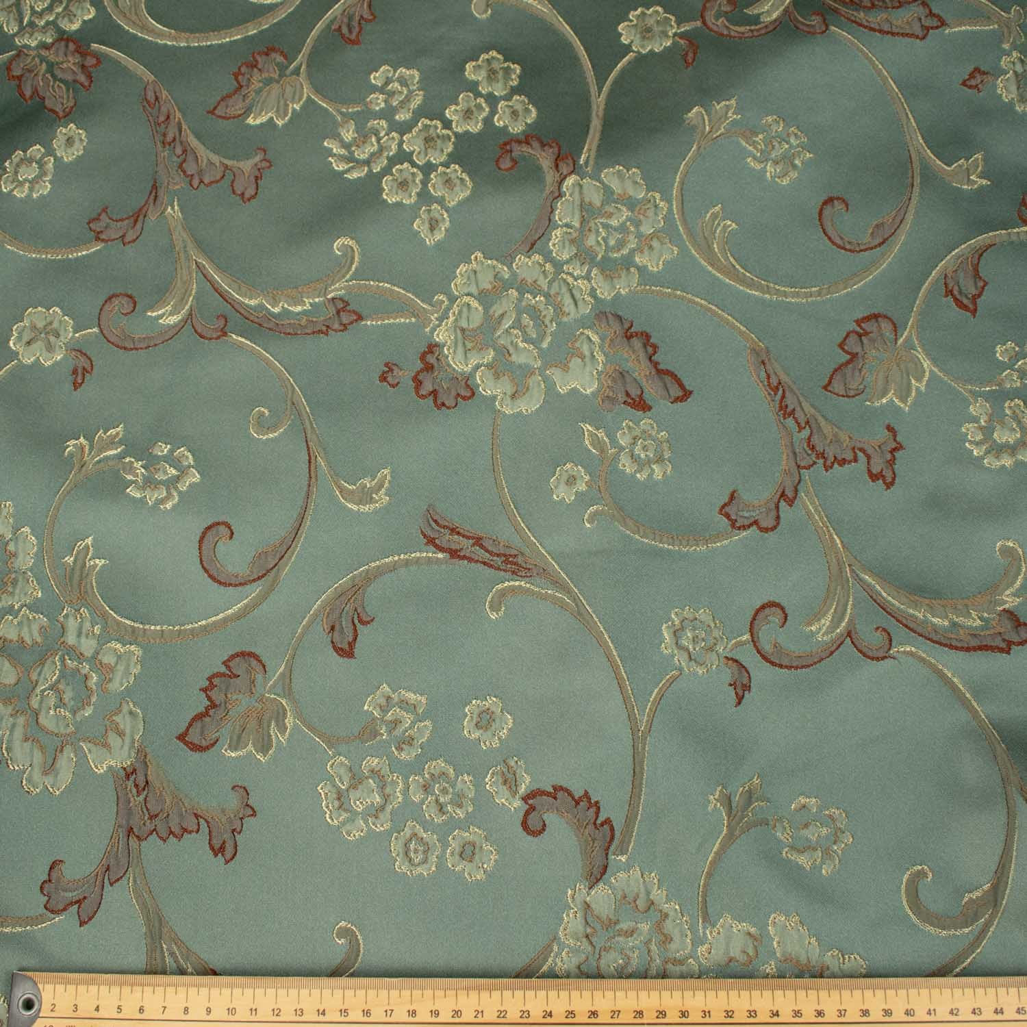 Floral Vines by Verdi - Curtaining/Upholstery Turkish Embroidered Jacquard/Brocade