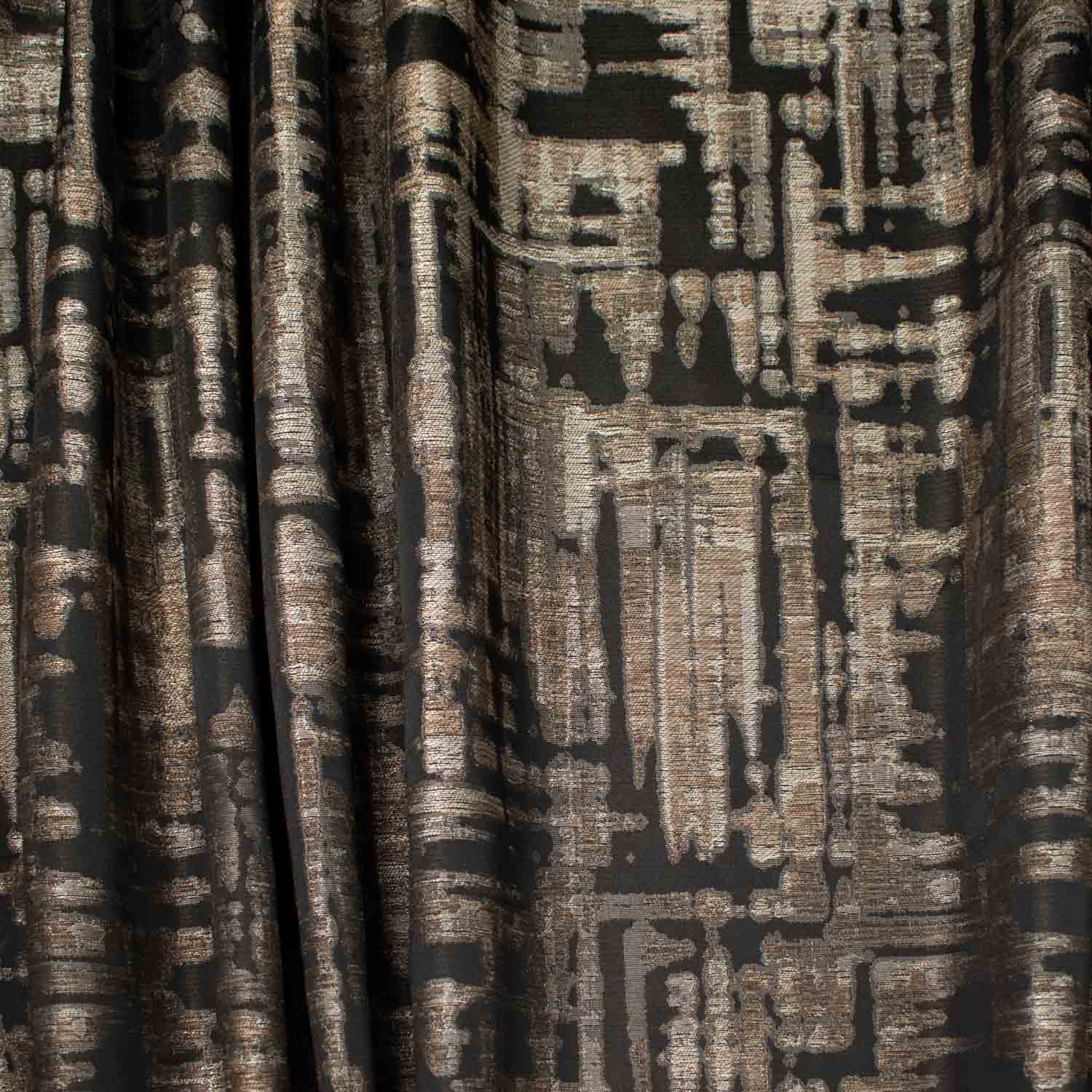 Turkish Curtaining/Upholstery Abstract Textured Jacquard