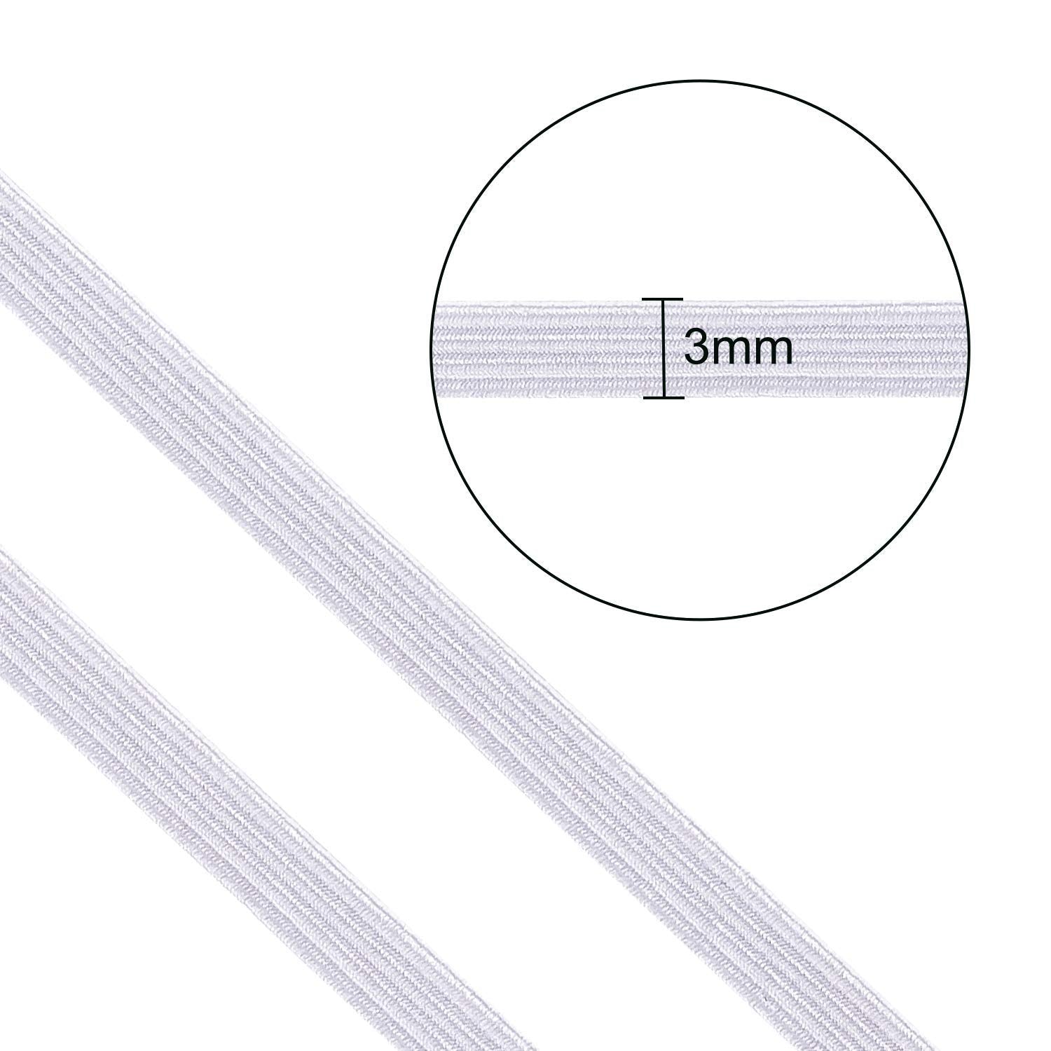 3mm Braided Elastic