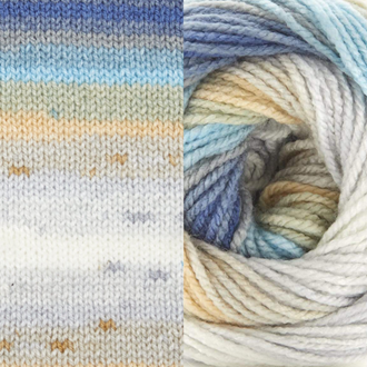 Fiddlesticks Superb 8 Prints Knitting Yarn