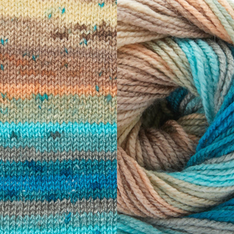 Fiddlesticks Superb 8 Prints Knitting Yarn