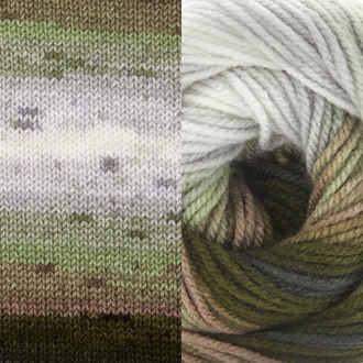 Fiddlesticks Superb 8 Prints Knitting Yarn