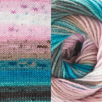 Fiddlesticks Superb 8 Prints Knitting Yarn