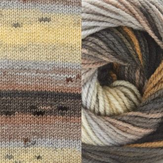 Fiddlesticks Superb 8 Prints Knitting Yarn