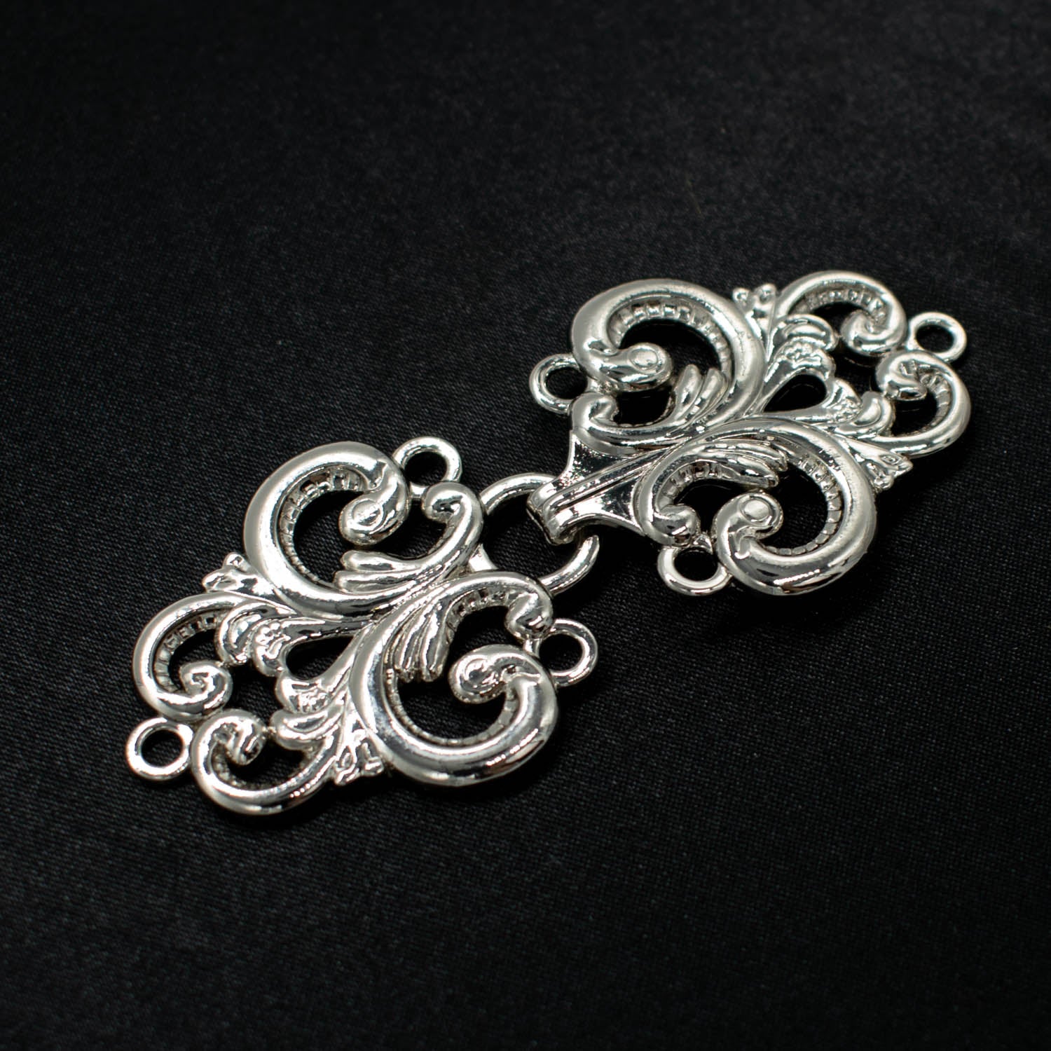 Medieval Vintage Metal Hook & Eye Clasp Fasteners