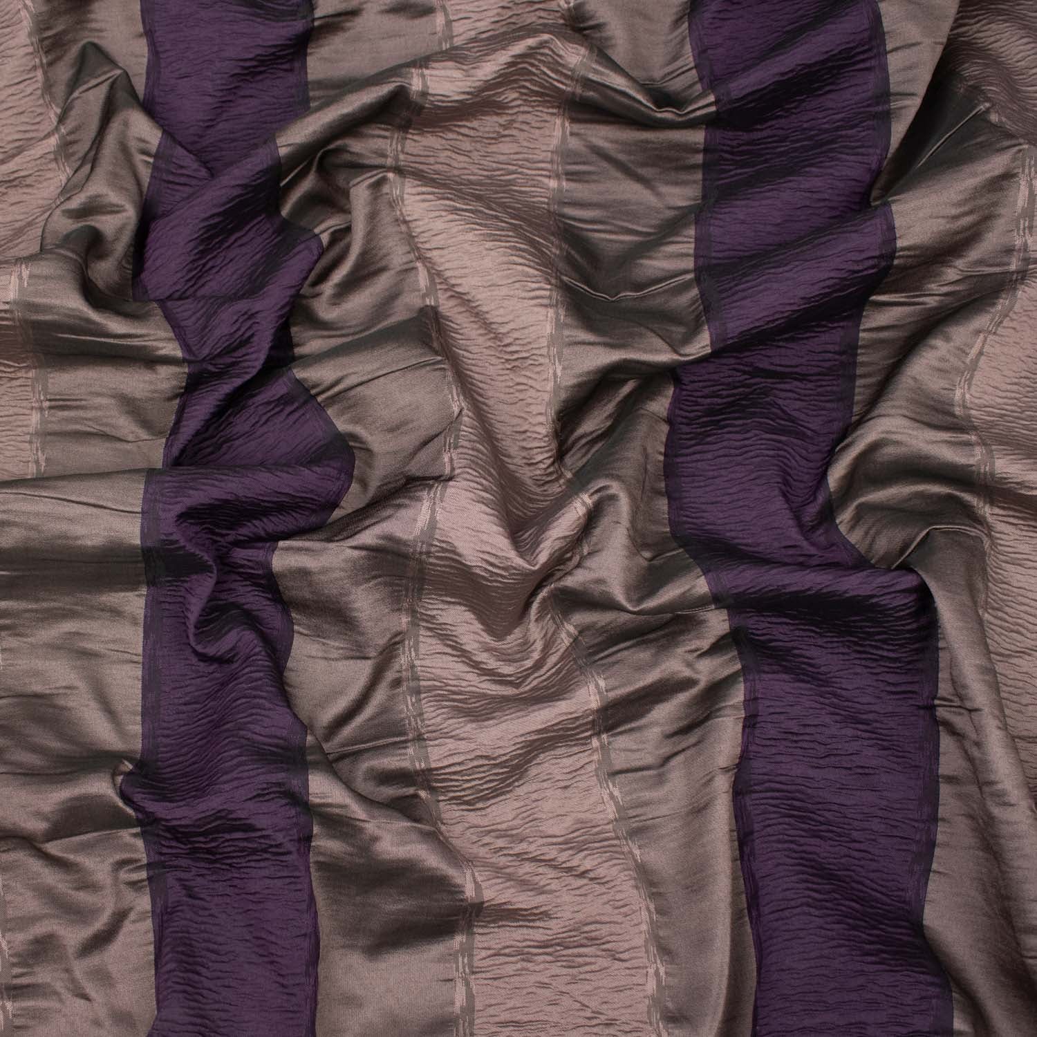 Turkish Curtaining/Upholstery Stripes Textured Brocade