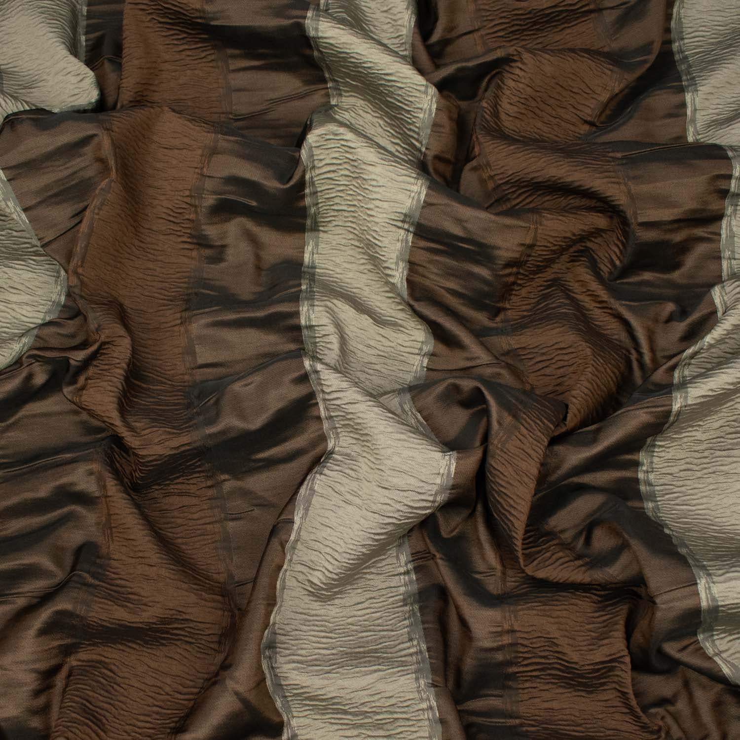 Turkish Curtaining/Upholstery Stripes Textured Brocade