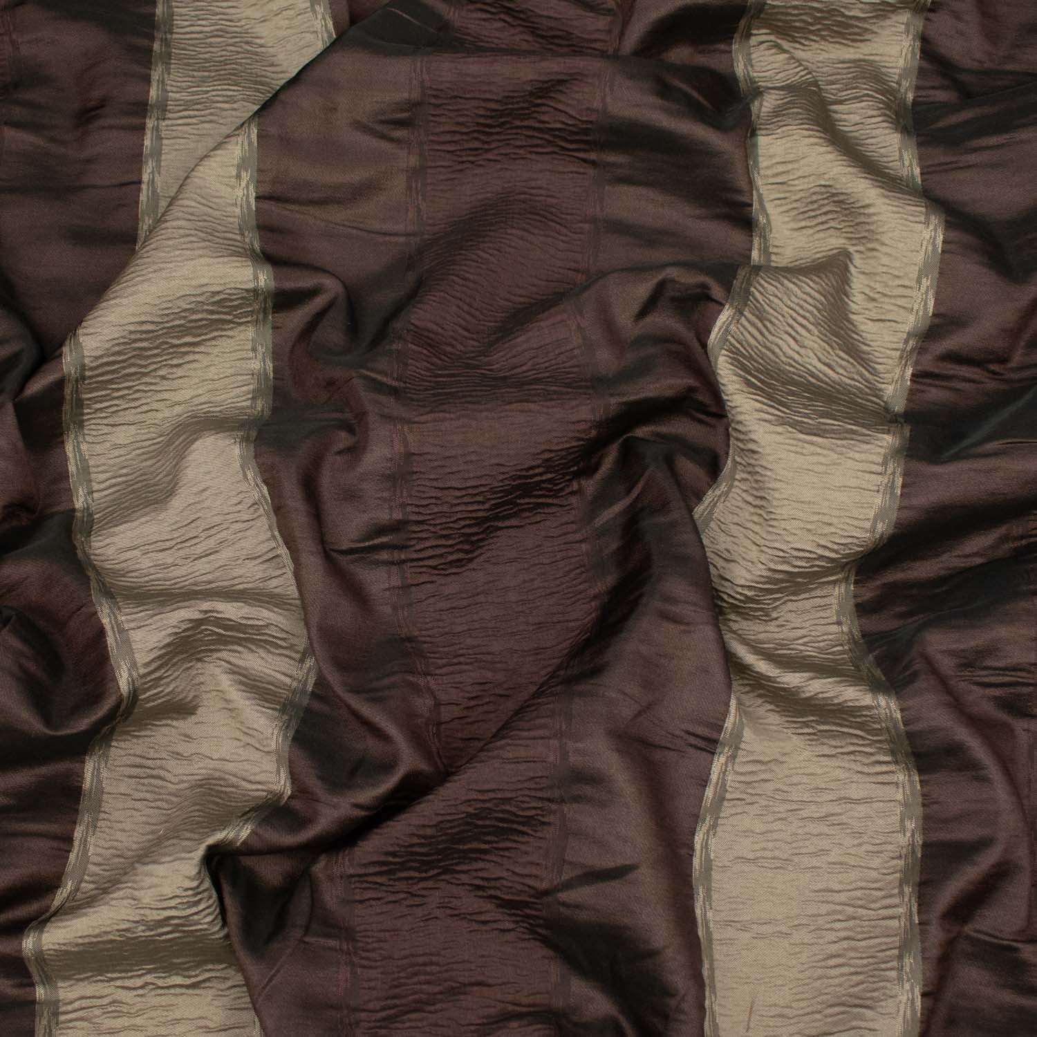 Turkish Curtaining/Upholstery Stripes Textured Brocade