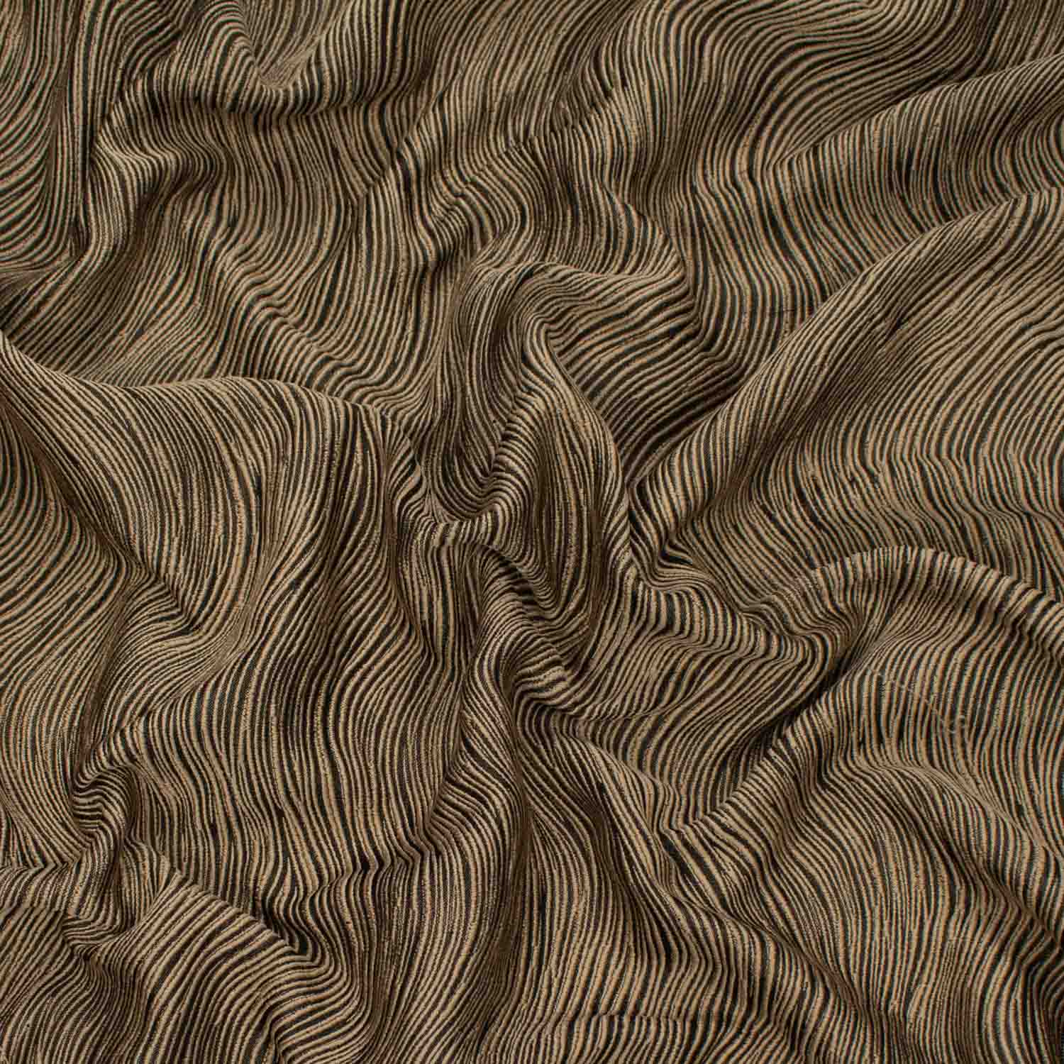 Turkish Curtaining/Upholstery Wave Textured Jacquard