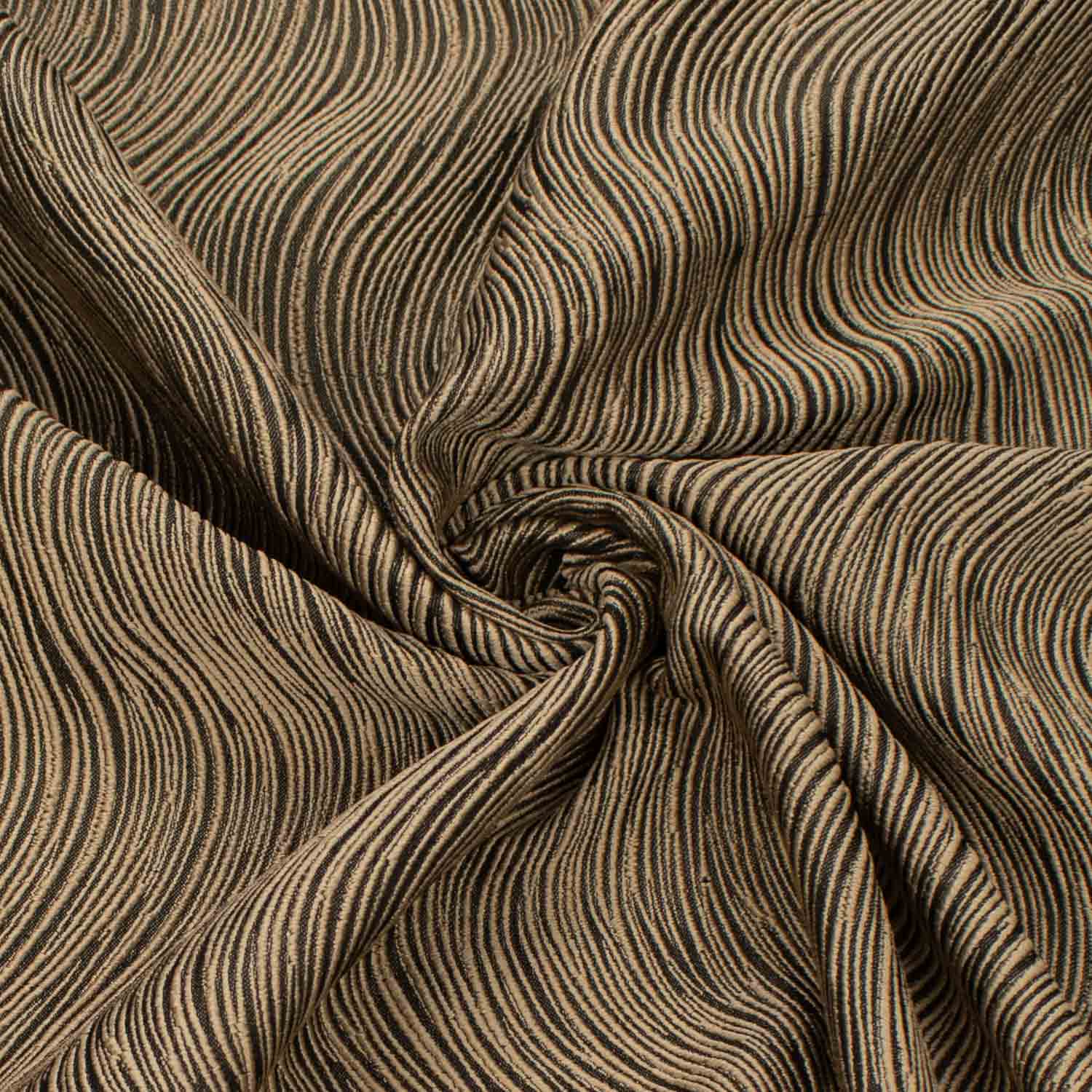 Turkish Curtaining/Upholstery Wave Textured Jacquard