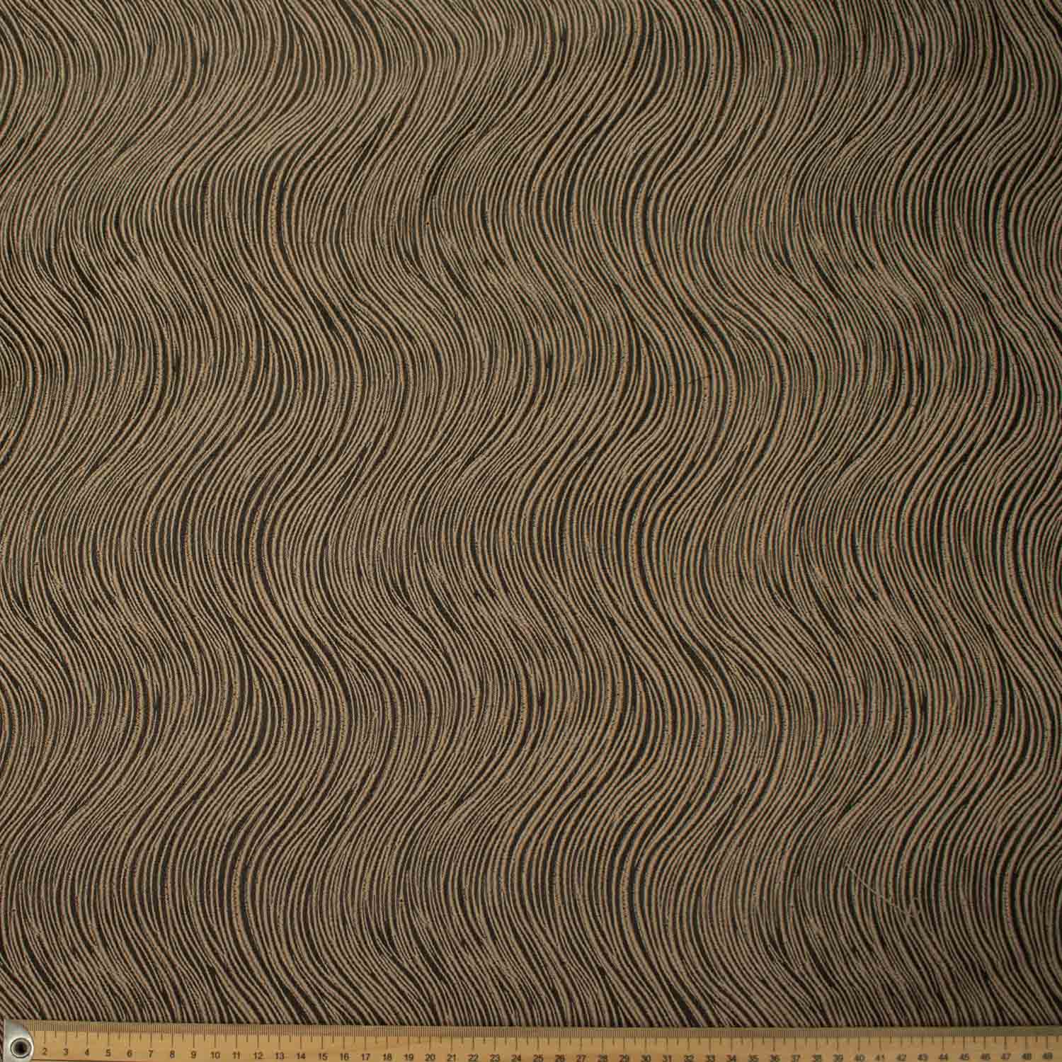 Turkish Curtaining/Upholstery Wave Textured Jacquard