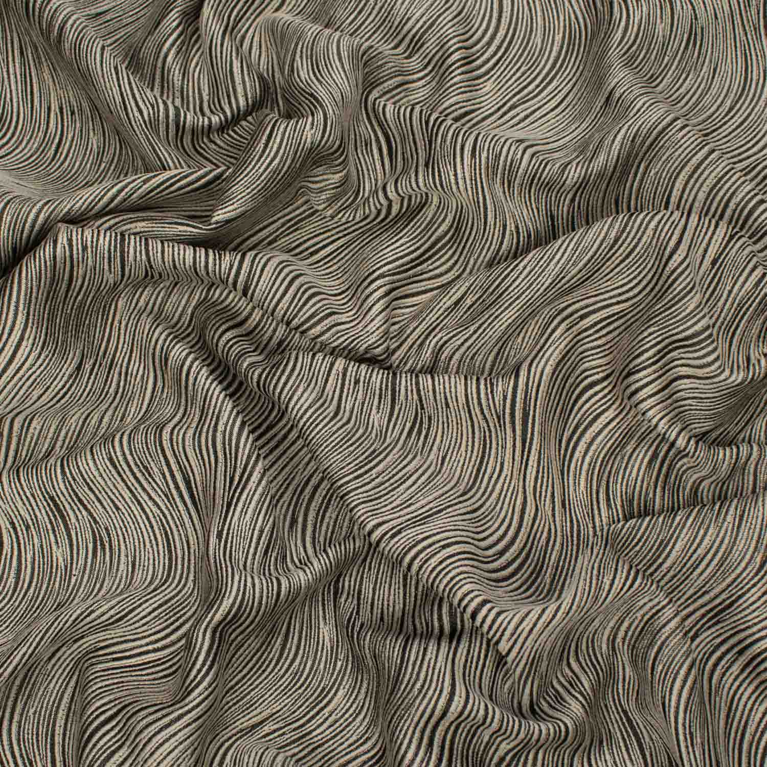 Turkish Curtaining/Upholstery Wave Textured Jacquard