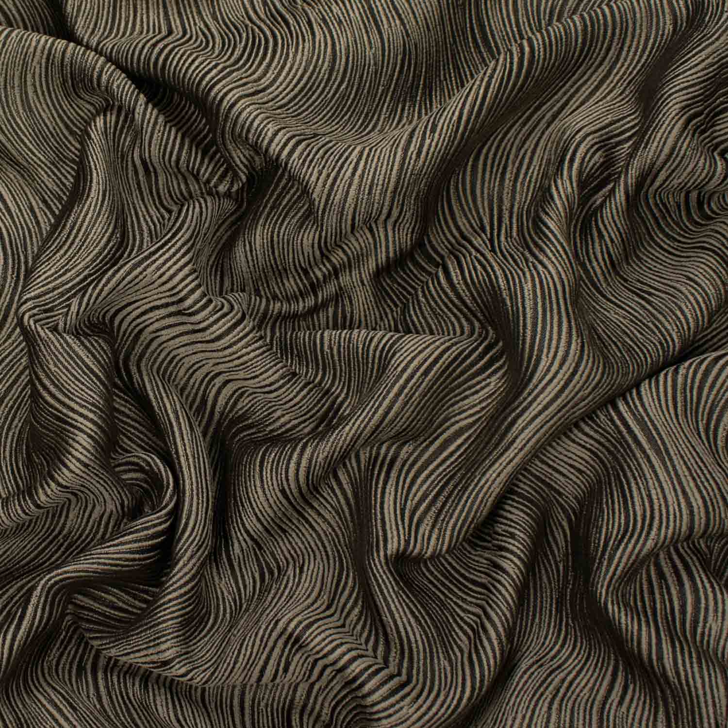 Turkish Curtaining/Upholstery Wave Textured Jacquard