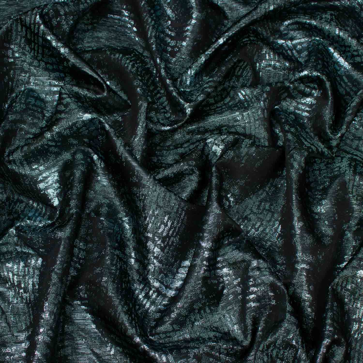 Turkish Curtaining/Upholstery Glitter Abstract Textured Jacquard