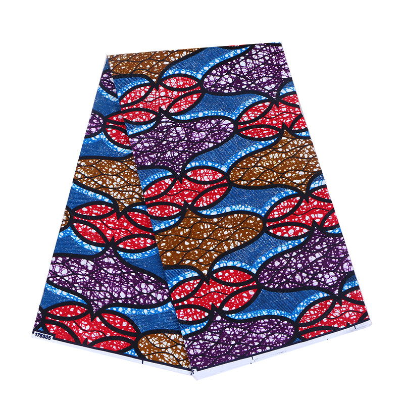 African Ankara Wax Prints 6 Yard Panels