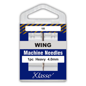 Klasse Wing Sewing Machine Needle Size 100/4.0mm - Pack of 1 Needle