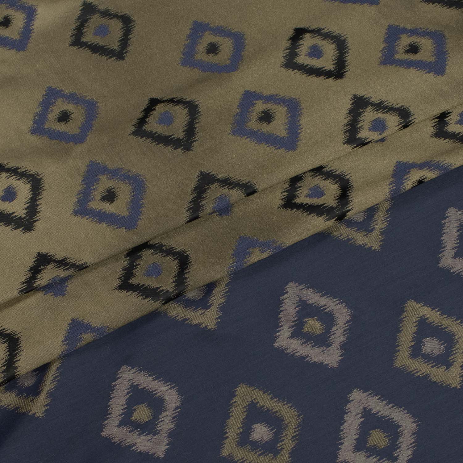 Accent by Zepel - Curtaining/Upholstery Rhombus Reversible Embossed Jacquard