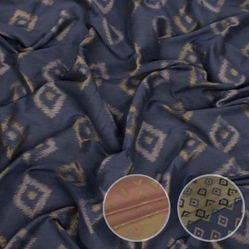 Accent by Zepel - Curtaining/Upholstery Rhombus Reversible Embossed Jacquard