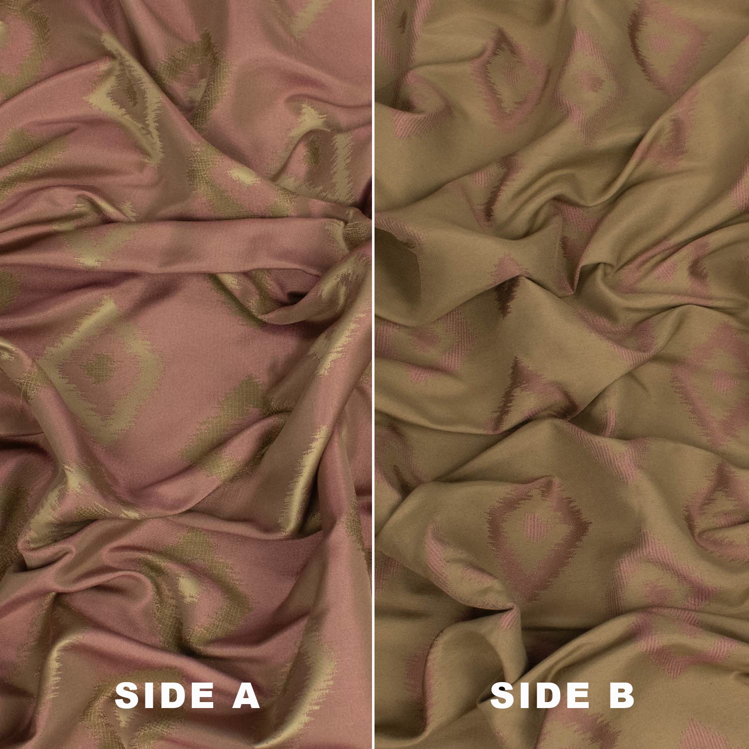 Accent by Zepel - Curtaining/Upholstery Rhombus Reversible Embossed Jacquard