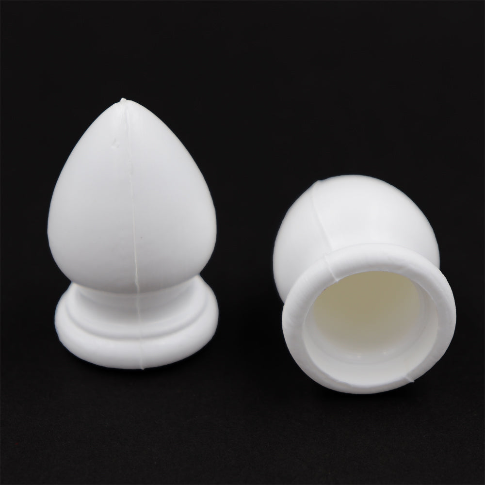 Sullivans Curtain Plastic Acorn Rod End 40mm White