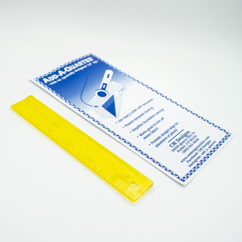 CM Designs Add-A-Quarter Ruler-12 - 12CMD CM Designs Add-A-Quarter Ruler-12 - 12CMD