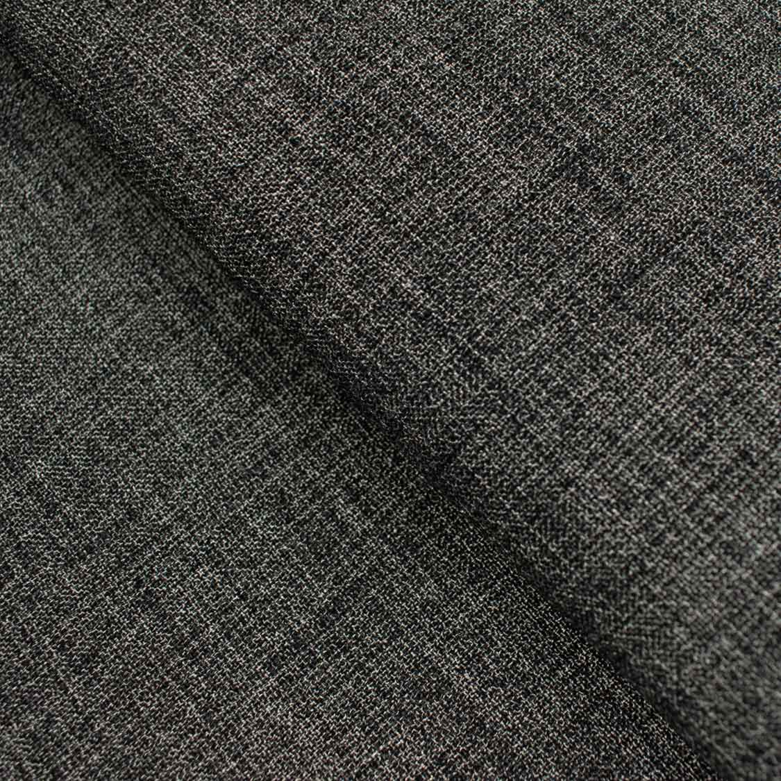 Wool Suiting Extra Heavy Weight Design-14 Grey Stiff