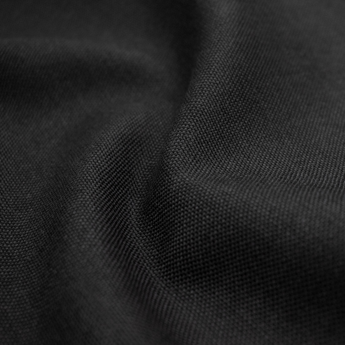 Wool Suiting Medium Weight Design-19 Dark Grey Stiff