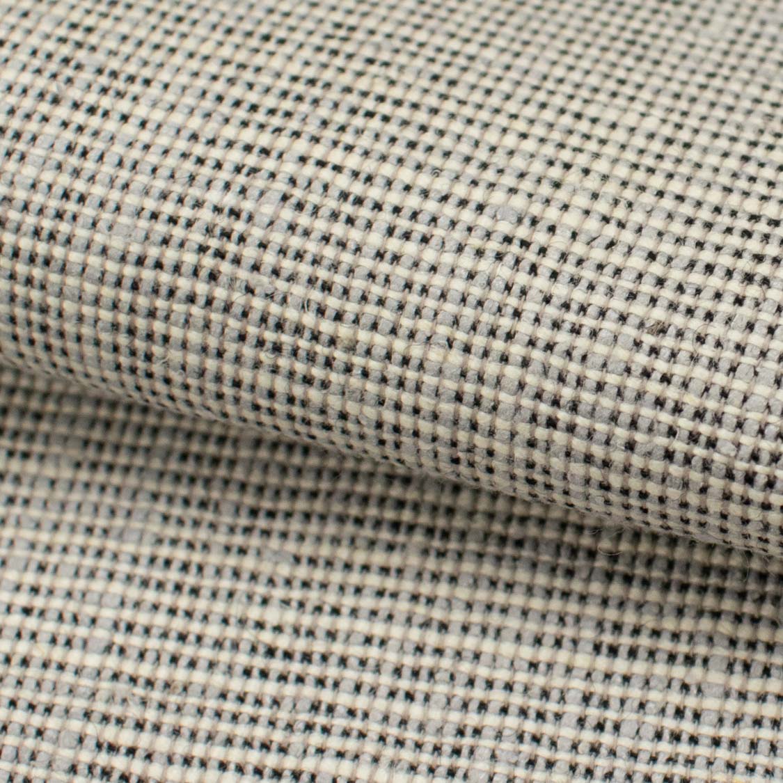 Wool Suiting Stiff Light Weight Design-22 Ivory