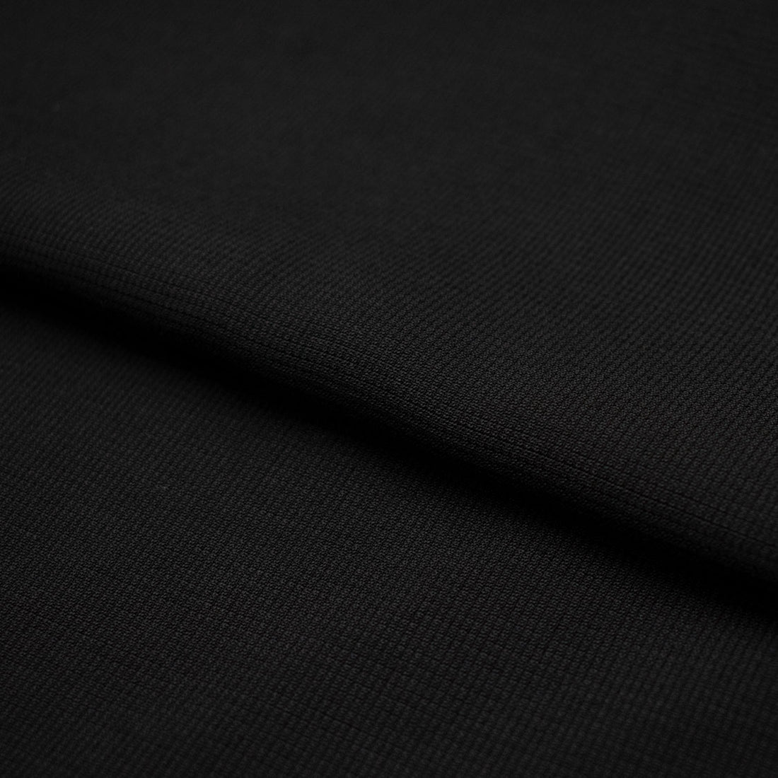 Wool Suiting Light to Medium Weight Design-27 Black