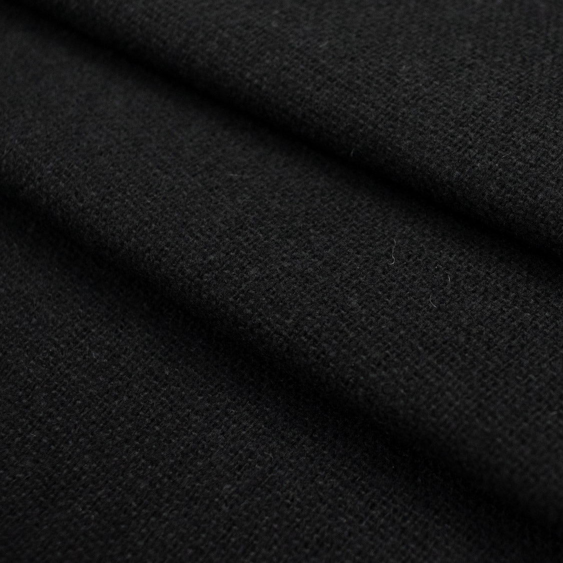 Wool Suiting Light to Medium Weight Design-27 Black