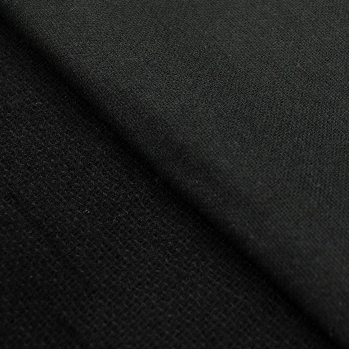 Wool Suiting Light to Medium Weight Design-27 Black