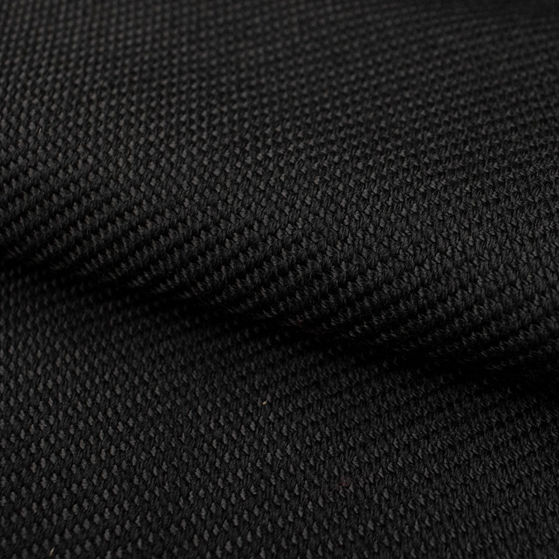 Wool Suiting Medium Weight Design-34 Black