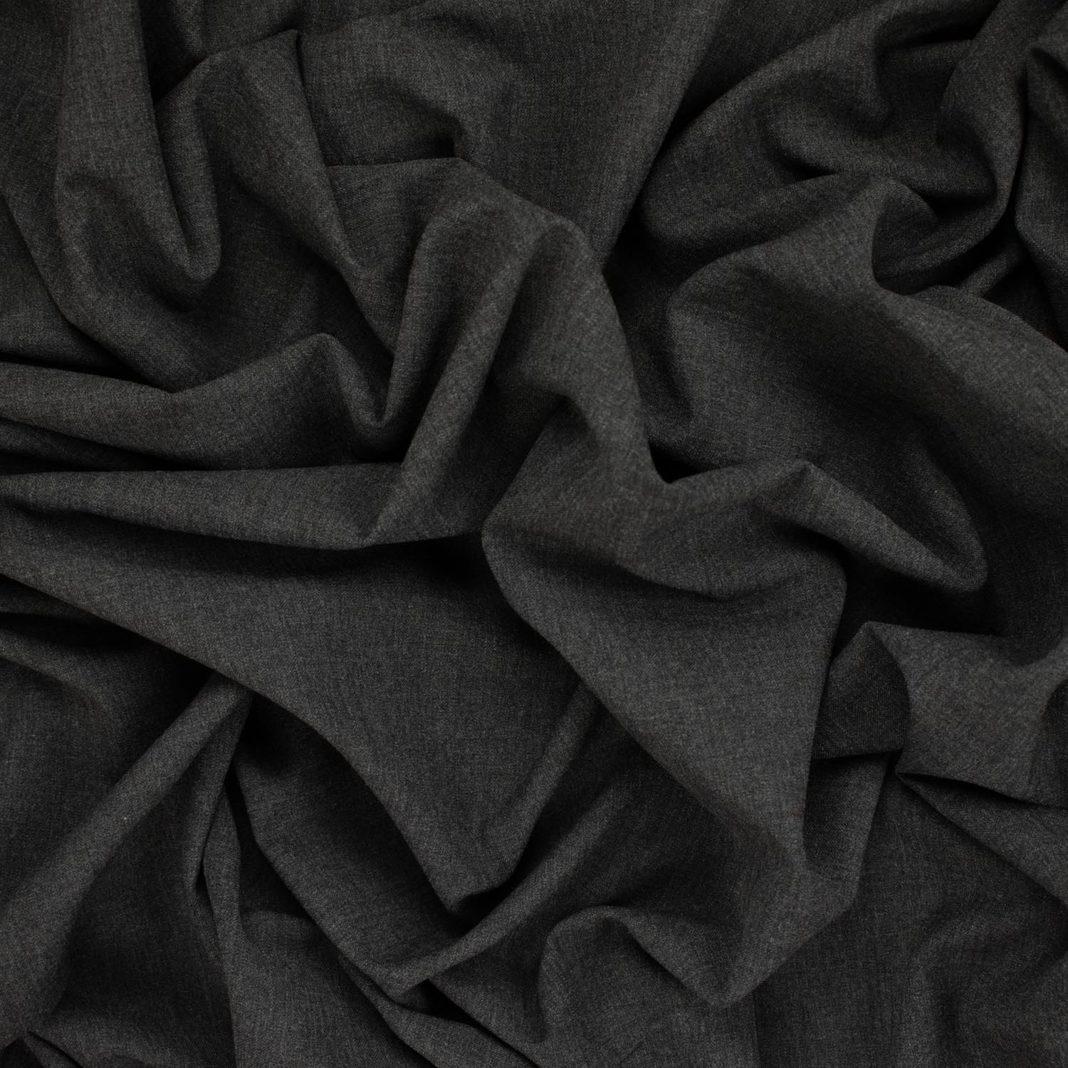 Wool Suiting Light Weight Stretch Design-37 Grey