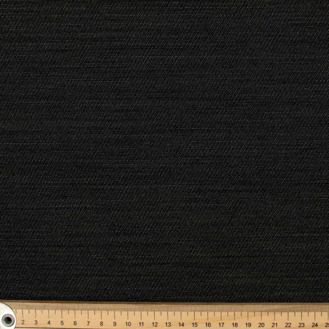 Wool Suiting Medium to Heavy Weight Design-3 Black Stretch