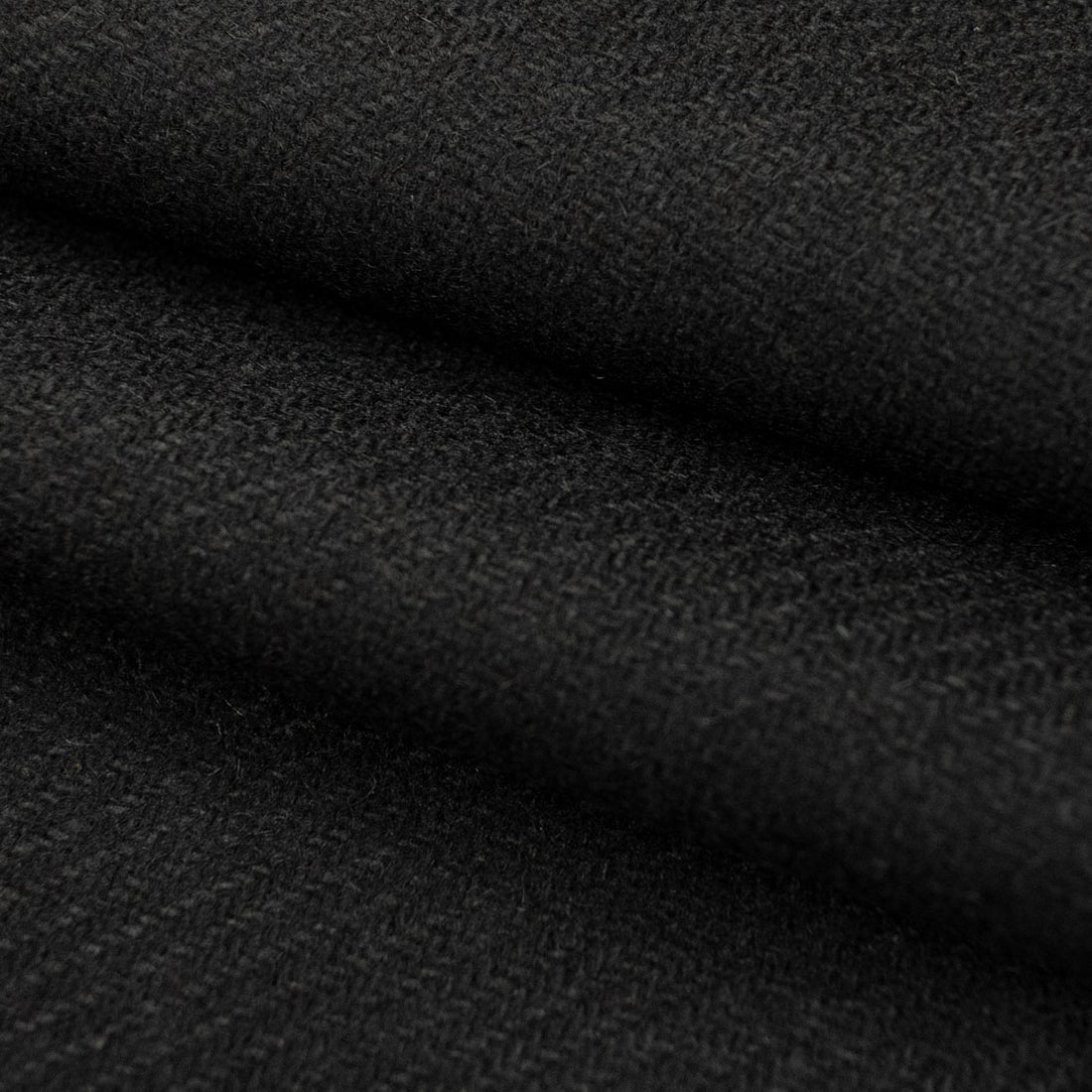 Wool Suiting Light Weight Design-60 Black
