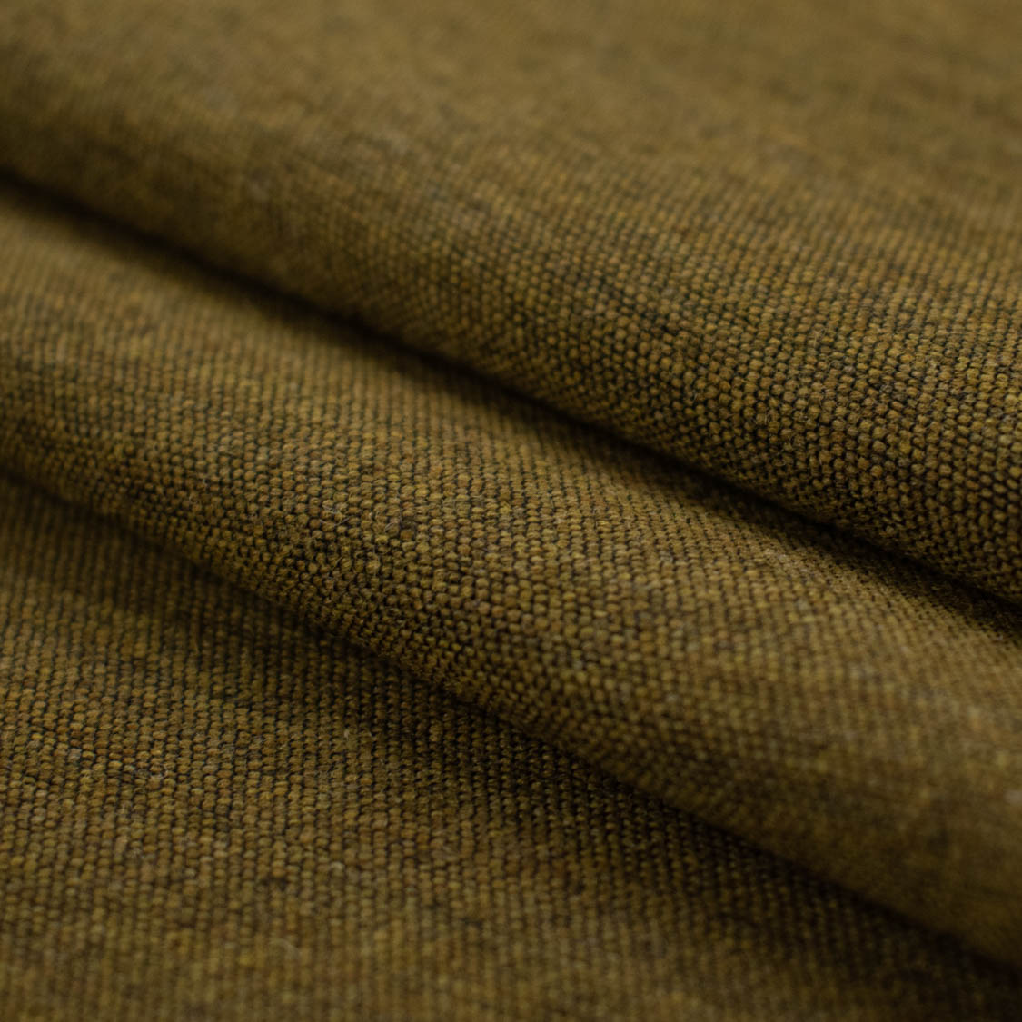 Wool Suiting Heavy Weight Design-6 Mustard Stiff