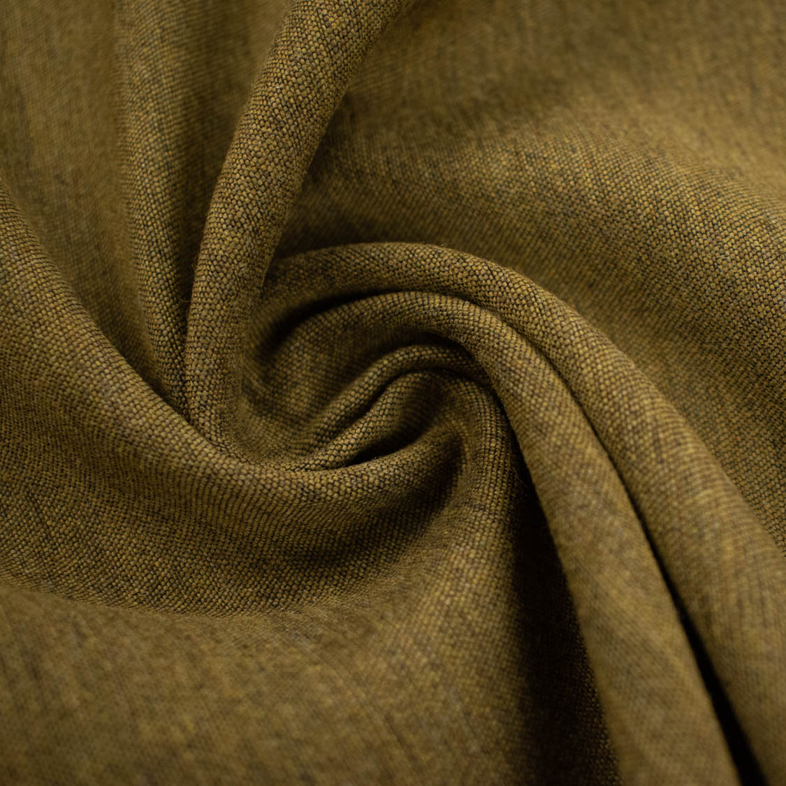 Wool Suiting Heavy Weight Design-6 Mustard Stiff