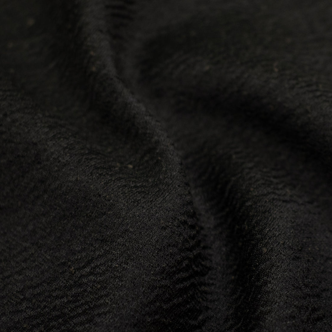 Wool Suiting Medium Weight Design-80 Black Brown
