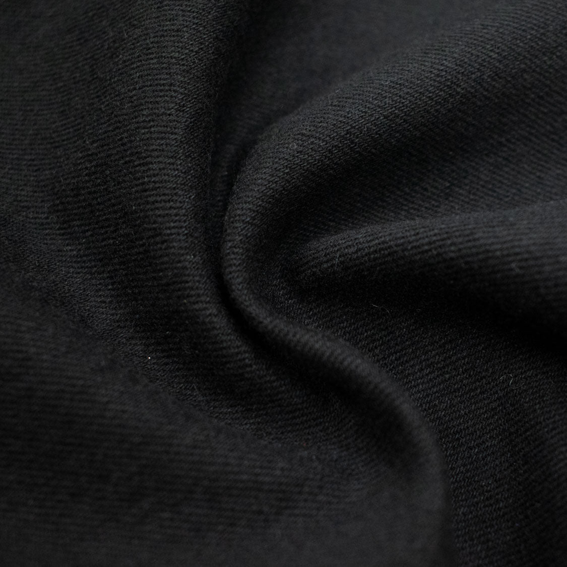 Wool Suiting Medium to Heavy Weight Design-84 Black