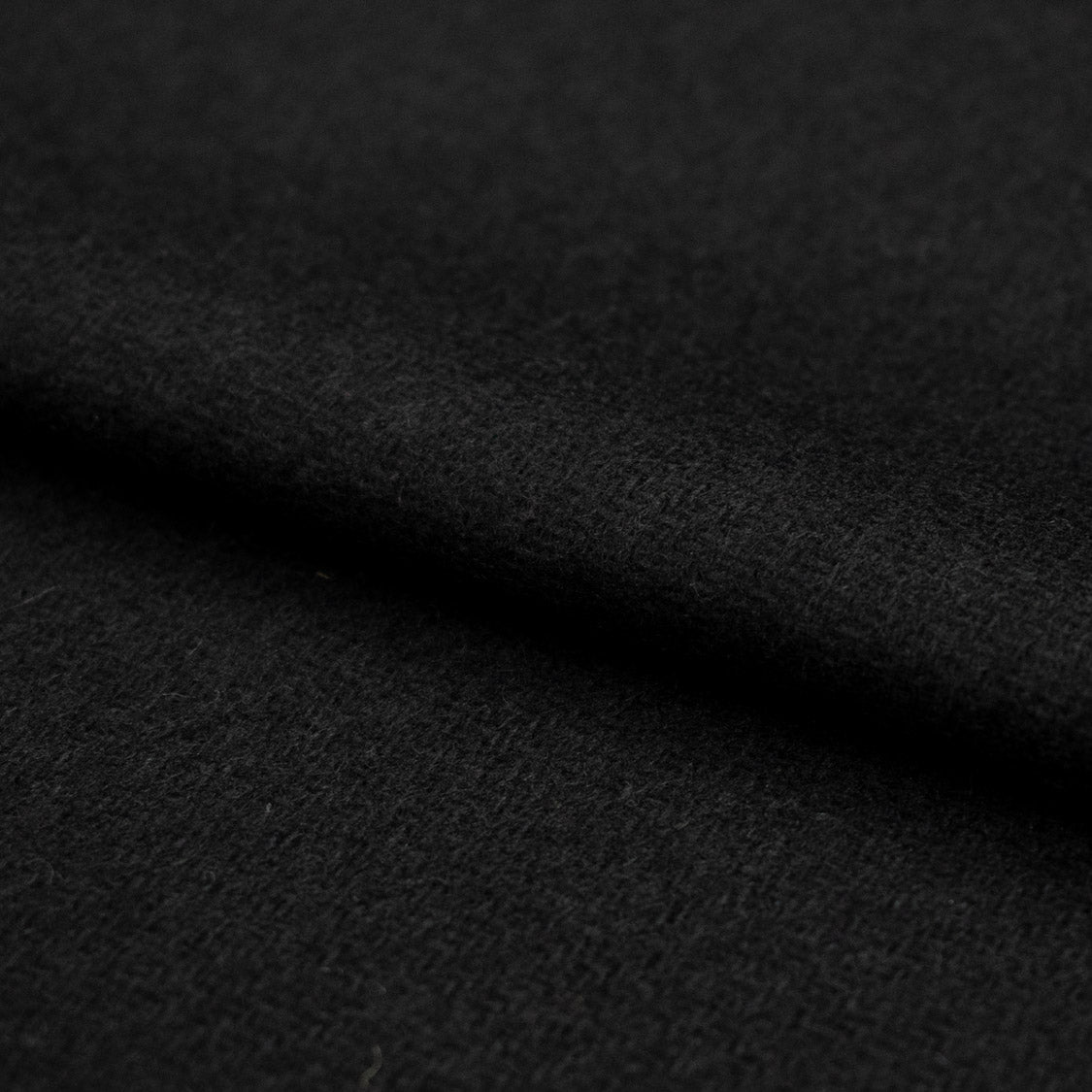 Wool Suiting Soft Medium Weight Design-88 Black