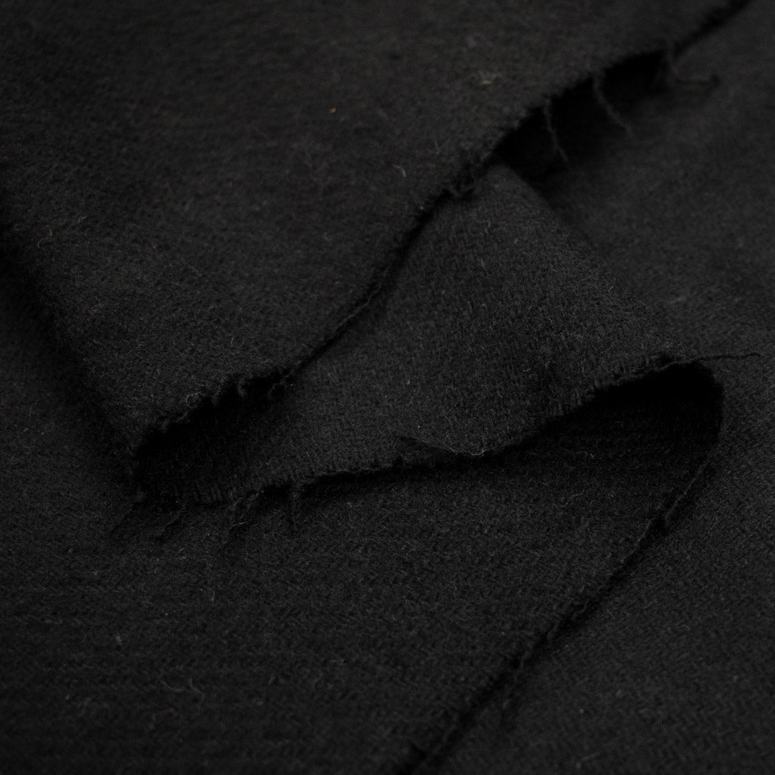 Wool Suiting Soft Medium Weight Design-88 Black