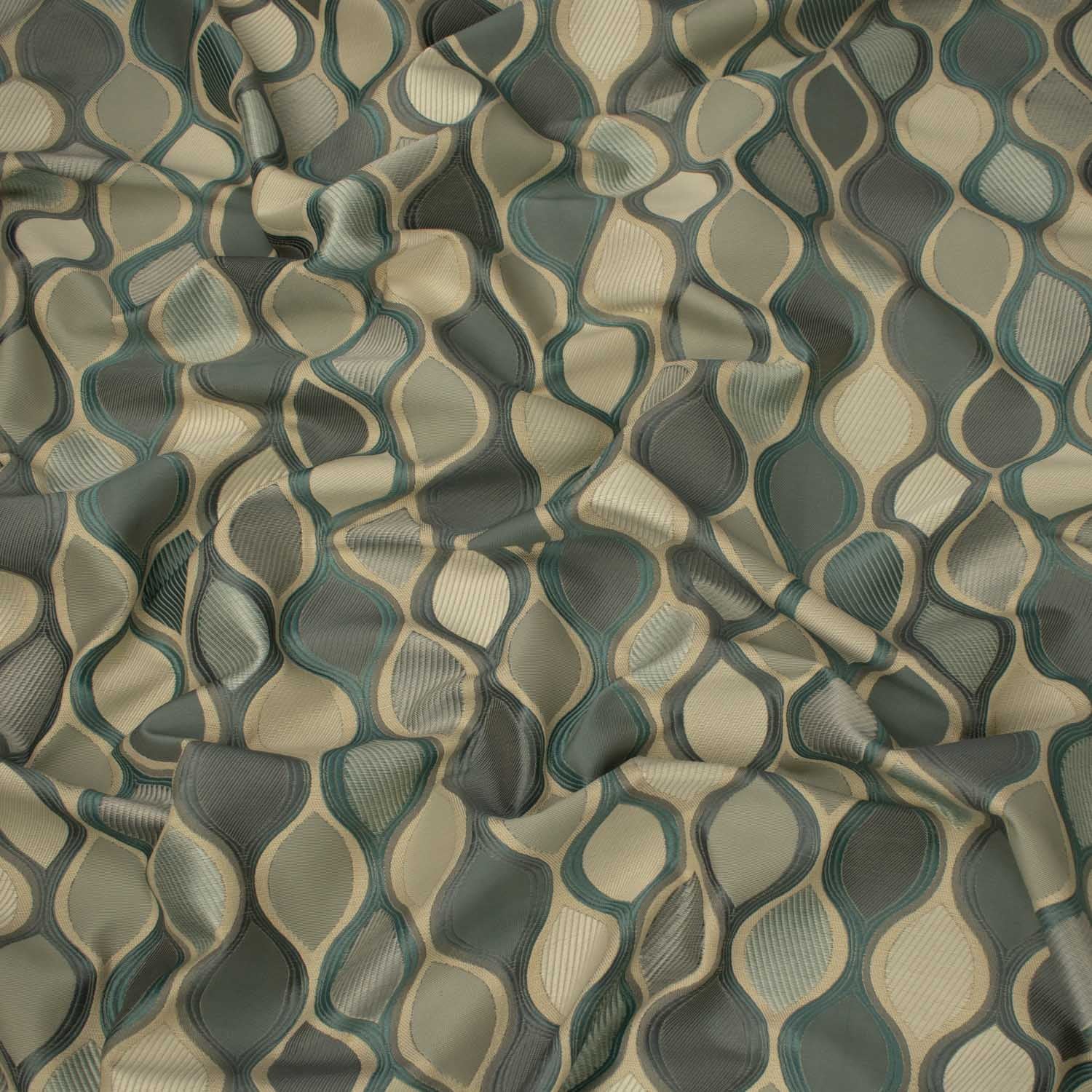 Aubade by Zepel Curtaining/Upholstery Circles Jacquards
