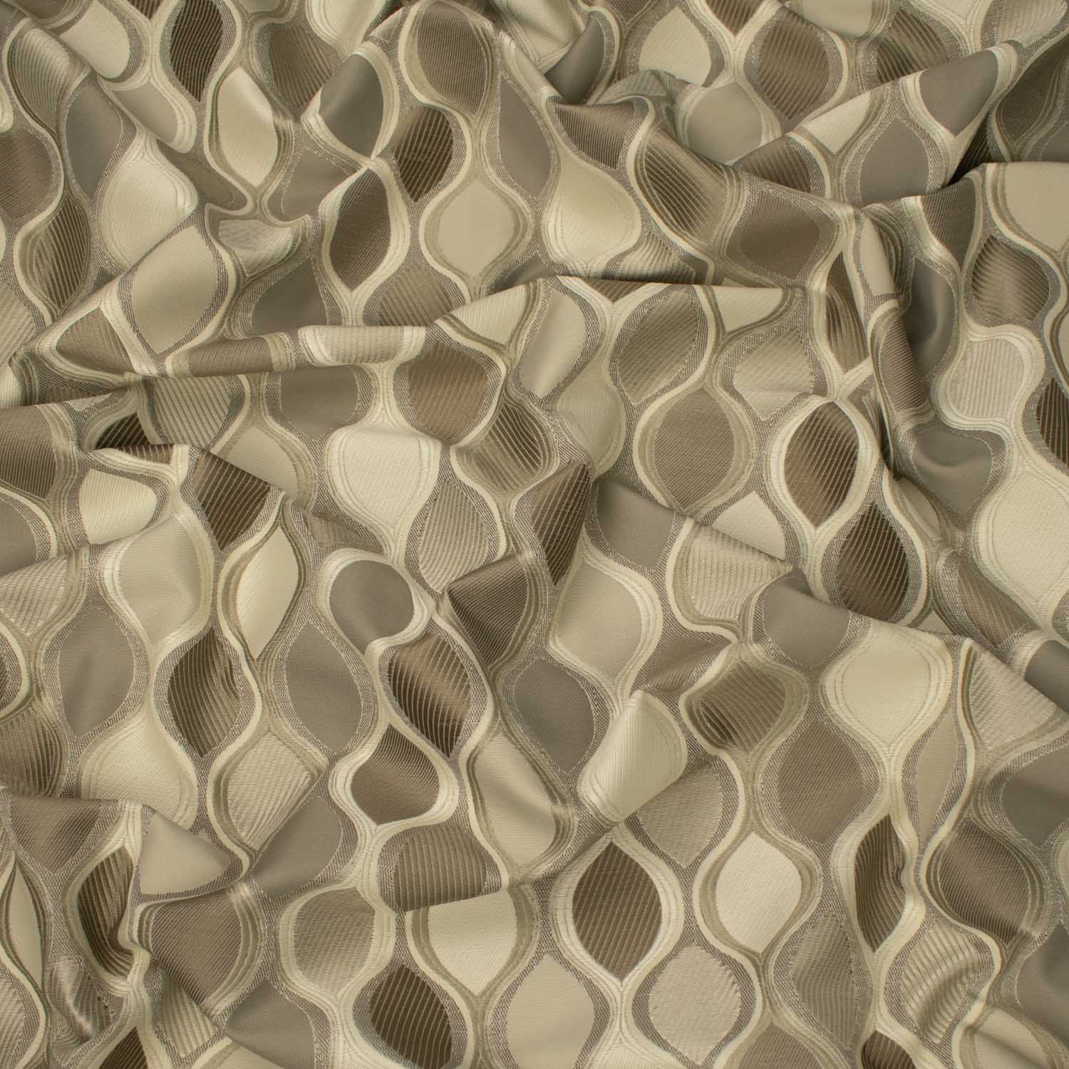 Aubade by Zepel Curtaining/Upholstery Circles Jacquards
