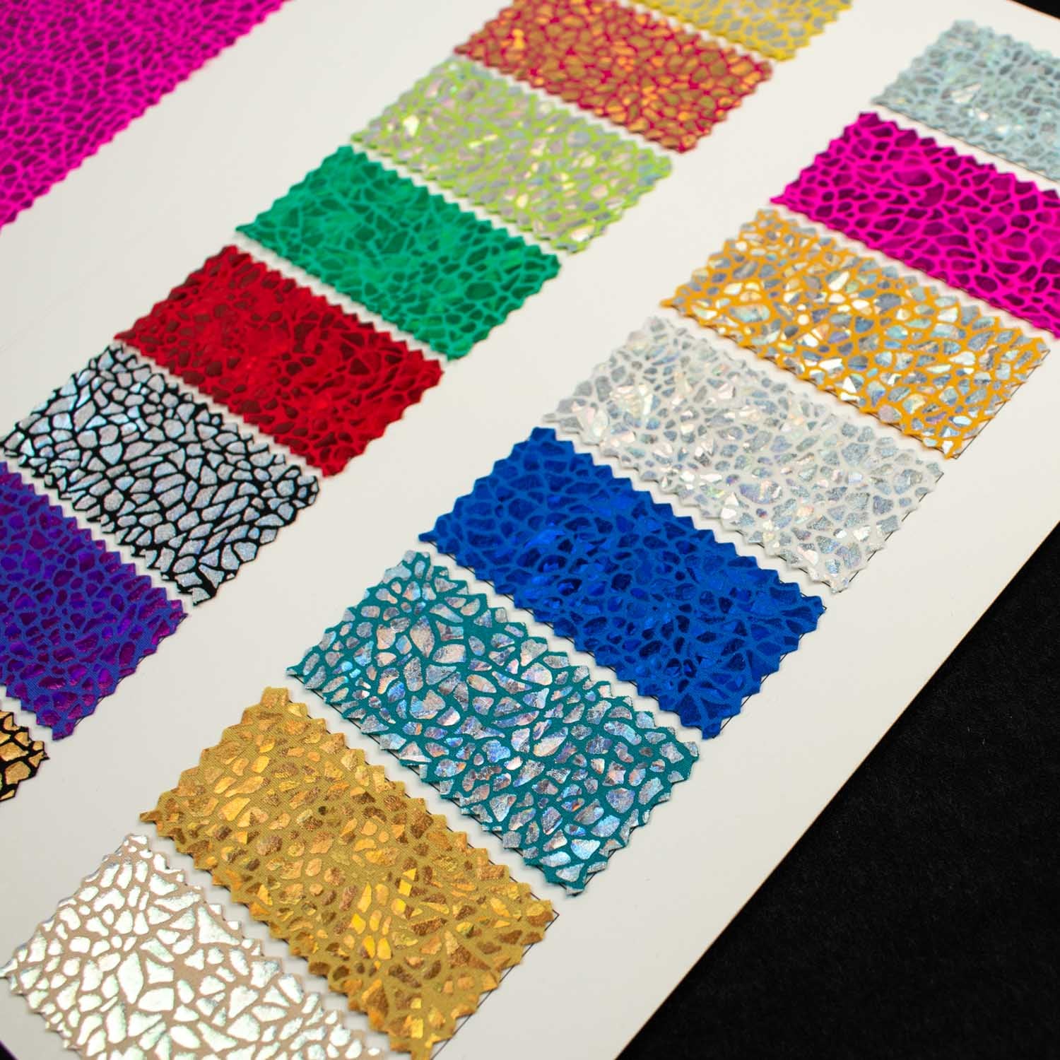 Avatar Holographic Nylon Lycra Sample Book