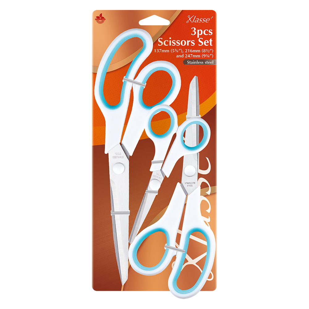 Klasse 3pcs Scissors Set