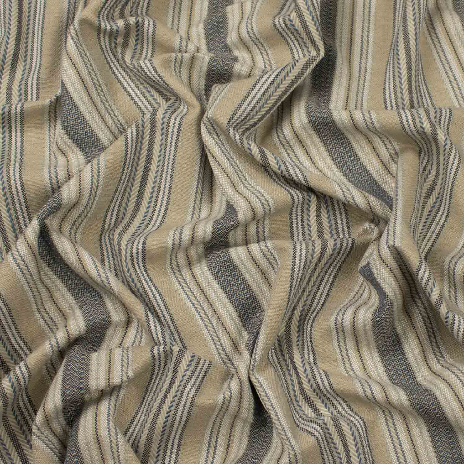 Bahamas by Zepel - Curtaining/Upholstery Stripe Canvas
