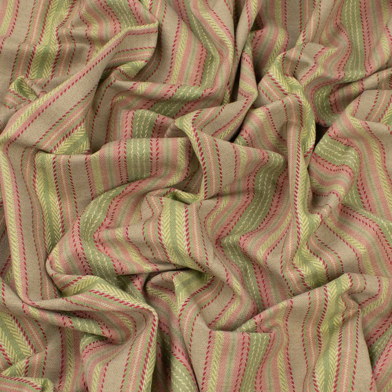 Bahamas by Zepel - Curtaining/Upholstery Stripe Canvas