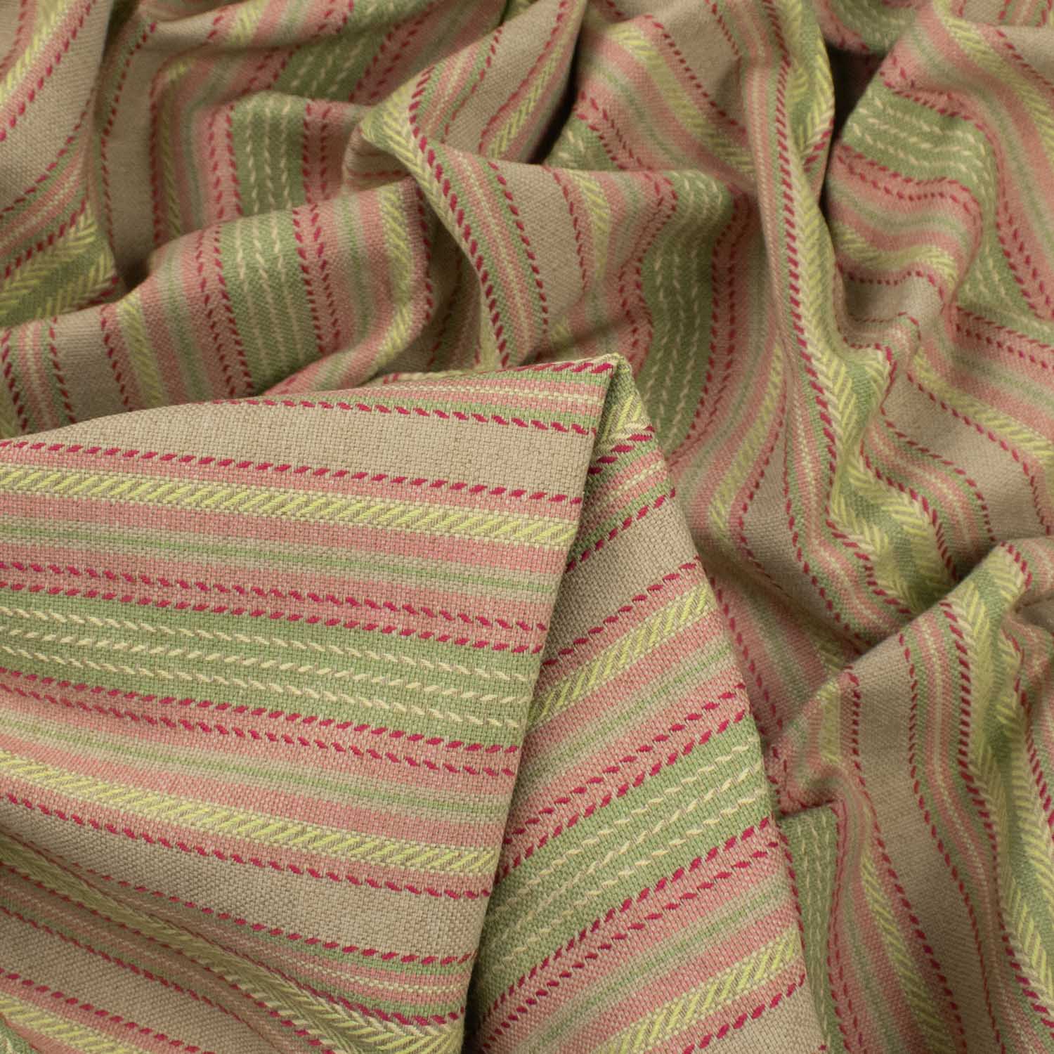 Bahamas by Zepel - Curtaining/Upholstery Stripe Canvas