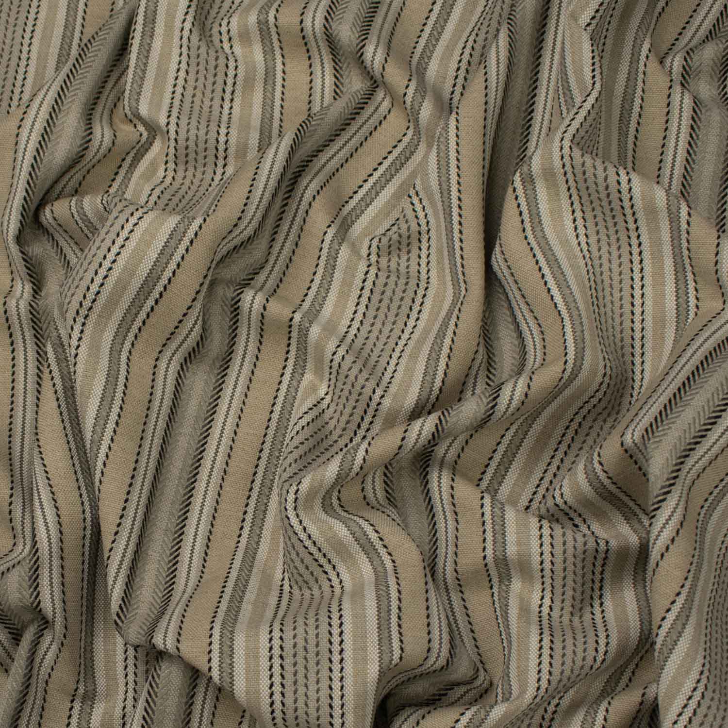 Bahamas by Zepel - Curtaining/Upholstery Stripe Canvas